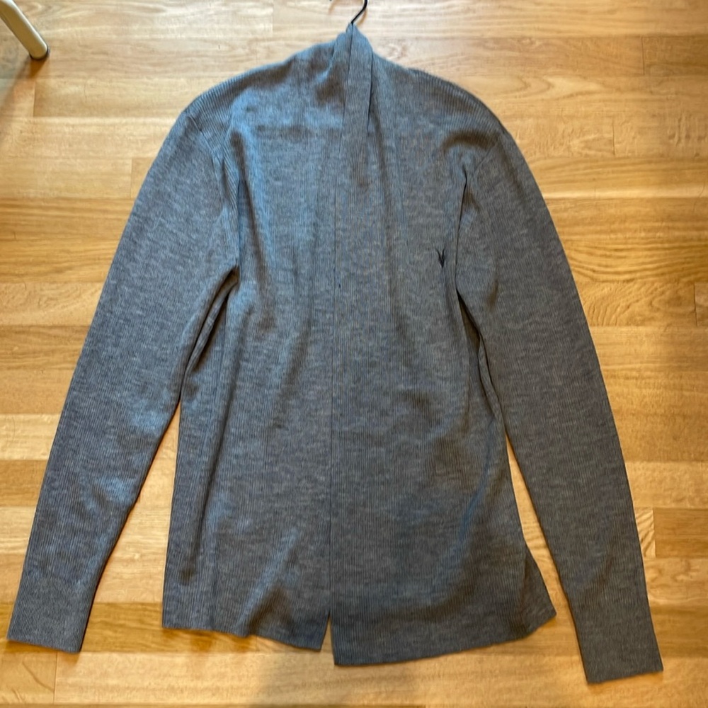 Medium All Saints 100% Merino wool Mode gray sweater. EUC